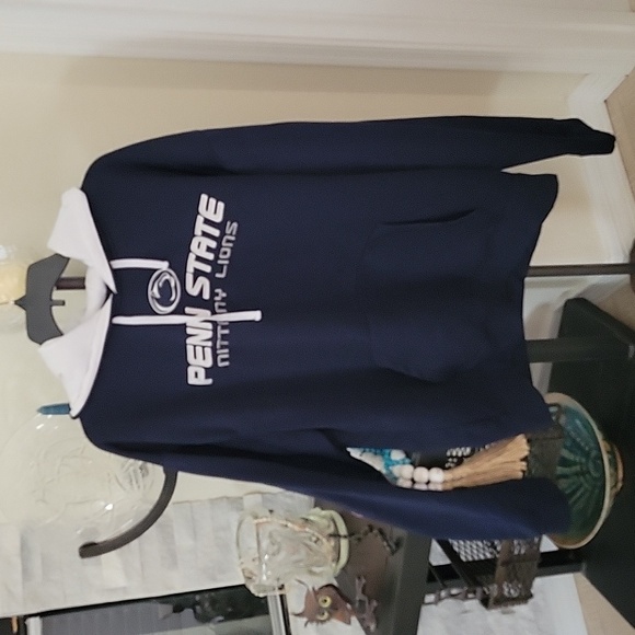 Stadium Athletics Penn State Nittany Lions Blue/White Hoodie, Front Pockets XXLa - Picture 1 of 10